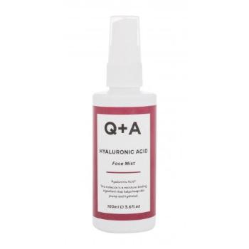 Q+A Hyaluronic Acid Face Mist 100 ml pleťová voda a sprej W na všechny typy pleti; proti vráskám; zpevnění a lifting pleti; na dehydratovanou pleť