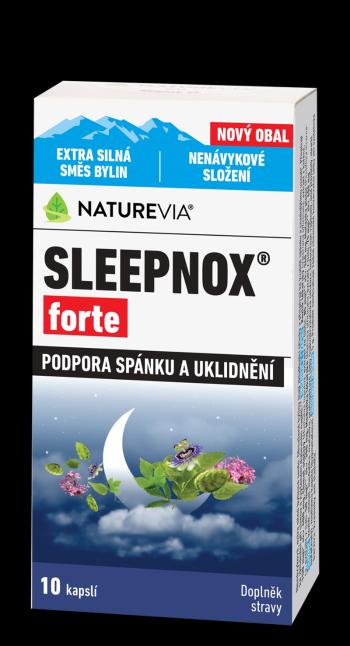 NatureVia Sleepnox forte 10 kapslí
