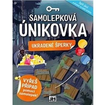 Samolepková únikovka Ukradené šperky (8595593831176)