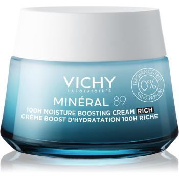 Vichy Minéral 89 bohatý hydratační krém bez parfemace 50 ml