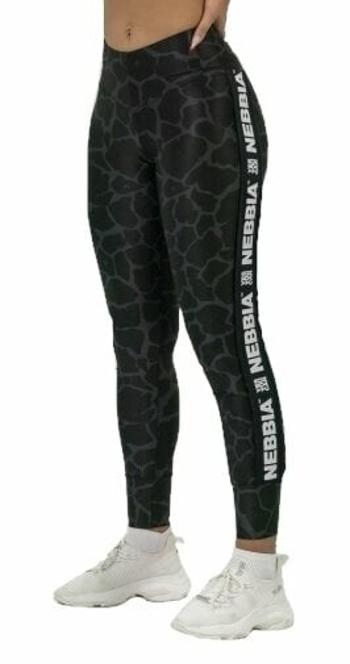 Nebbia Nature Inspired High Waist Leggings Black L Fitness kalhoty