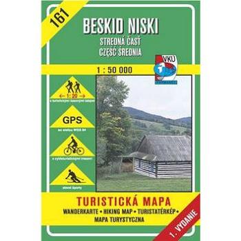 Beskid Niski Stredná časť 1:50 000: 161 Turistická mapa (978-80-85510-28-7)