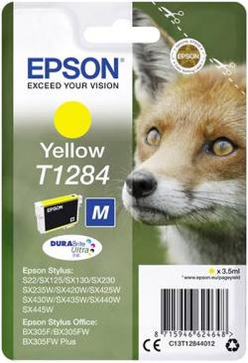 Epson Ink T1284 originál žlutá C13T12844012