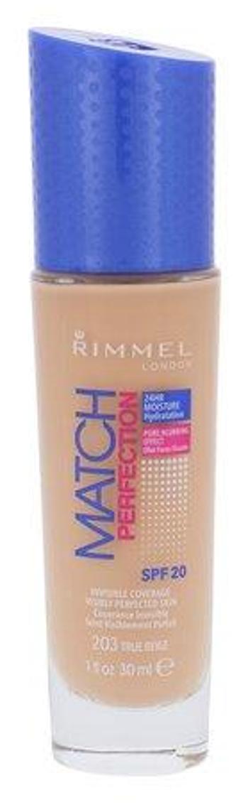 Makeup Rimmel London - Match Perfection , 30ml, 203, True, Beige
