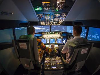 Pilotování simulátoru Boeing 737 NG Praha