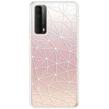 iSaprio Abstract Triangles 03 - white pro Huawei P Smart 2021 (trian03w-TPU3-PS2021)
