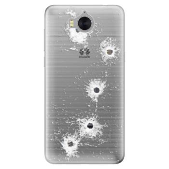 Odolné silikonové pouzdro iSaprio - Gunshots - Huawei Y5 2017 / Y6 2017