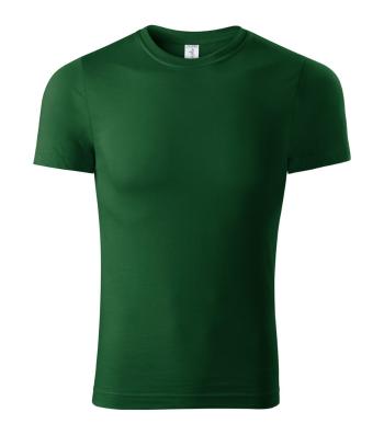 MALFINI Tričko Peak - Lahvově zelená | XS