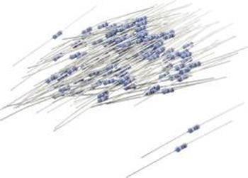 Metalizovaný rezistor, 51 Ω , 1 %, 0207, axiální vývody, 0,25 W, 1 %, 100 ks