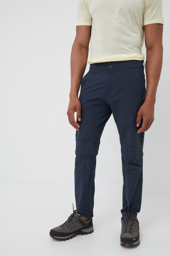 Outdoorové kalhoty 4F tmavomodrá barva
