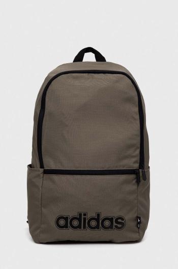 Batoh adidas zelená barva, velký, hladký, HR5341