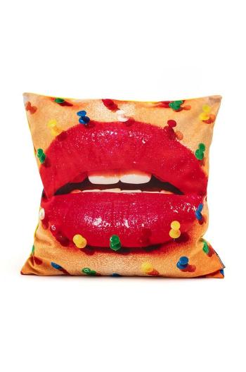 Dekorativní polštář Seletti Cushion Mouth with Pins