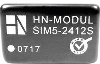 DC/DC měnič HN Power SIM5-0515S, vstup 5 V, výstup 15 V, 200 mA, 3 W