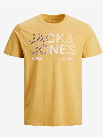 Světle hnědé tričko Jack & Jones Poky