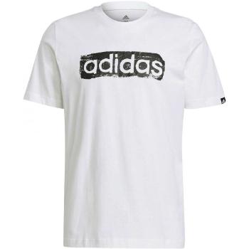 adidas BRSHSTRK V4 TEE Pánské tričko, bílá, velikost XL