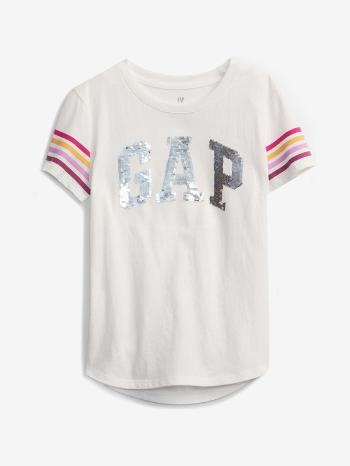 GAP Logo Triko dětské Bílá