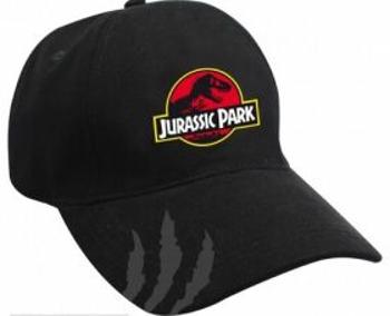 Kšiltovka JURASSIC PARK Black Jurassic logo