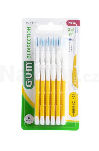 GUM Bi-direction 1,4 mm mezizubní kartáček 6 ks