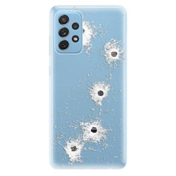 Odolné silikonové pouzdro iSaprio - Gunshots - Samsung Galaxy A72