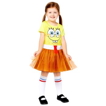 Amscan Dětský kostým - Spongebob pro dívku Velikost - děti: L