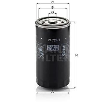 MANN-FILTER W724/1 (W724/1)