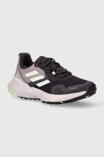 Boty adidas TERREX Soulstride RAIN.RDY dámské, fialová barva, ID7754