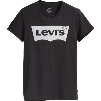 Levi's CORE THE PERFECT TEE Dámské tričko, černá, velikost S