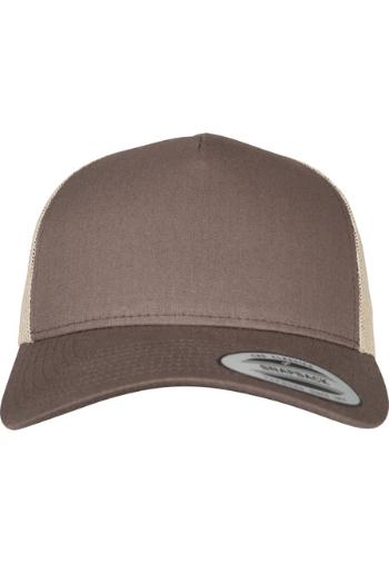 Urban Classics 5-Panel Retro Trucker 2-Tone Cap brn/khaki - UNI