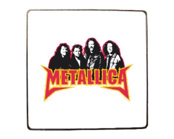 Magnet čtverec kov Metallica
