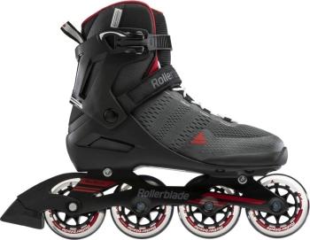 Rollerblade Spark 84 Dark Grey/Red 44,5 Kolečkové brusle