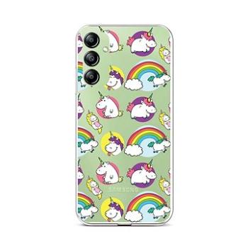 TopQ Kryt Samsung A14 5G Chunky Unicorns 93011 (93011)