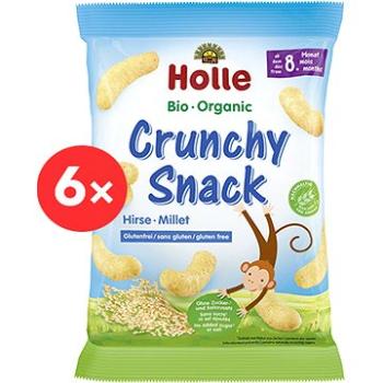 HOLLE Bio křupky jahelné 6× 25 g (7640161875920)