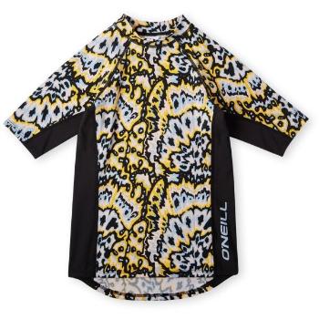 O'Neill AOP PRINT SKINS S/SLV Dívčí tričko, černá, velikost 12