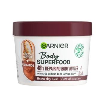 Garnier Body Superfood 48h Repairing Butter Cocoa + Ceramide 380 ml tělové máslo pro ženy