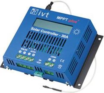 Solární regulátor nabíjení IVT MPPTplus 30A 200037, 30 A, 12 V, 24 V