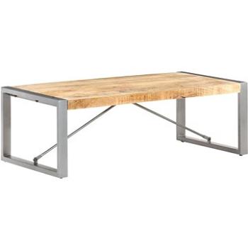 Konferenční stolek 120x60x40 cm hrubé mangovníkové dřevo (321538)