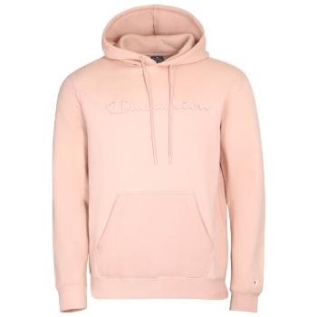 Champion FALL POLY FLEECE HOODED SWEATSHIRT Pánská mikina, růžová, velikost XL