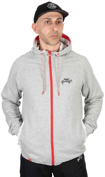 Fox rage mikina voyager hoody light grey - xl