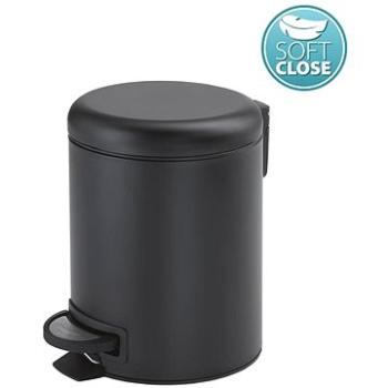 GEDY POTTY odpadkový koš 3l, Soft Close, černá mat 320914 (320914)