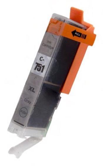 CANON CLI-751 GY - kompatibilní cartridge, šedá, 12ml