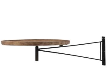 Nástěnný otáčecí stolek BAR - Ø 55*80cm 77967