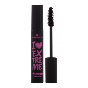 Essence I Love Extreme Volume 12 ml řasenka pro ženy Ultra Black objemová řasenka