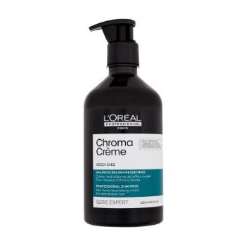 L'Oréal Professionnel Chroma Crème Professional Shampoo Green Dyes 500 ml šampon pro ženy