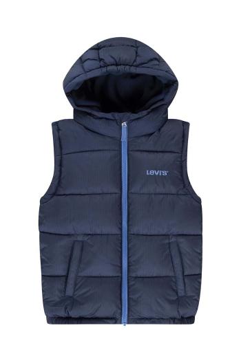 Dětská vesta Levi's ESSENTIAL VEST tmavomodrá barva, 9EL259