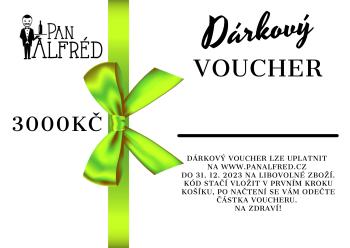 Dárkový voucher 3000 Kč