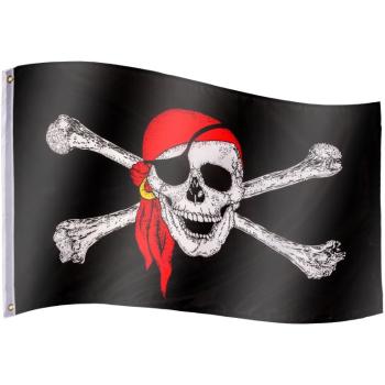 Tuin Jolly Roger 60928 Pirátská vlajka - 120 cm x 80 cm