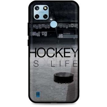 TopQ Kryt Realme C25Y silikon Hockey Is Life 70536 (Sun-70536)