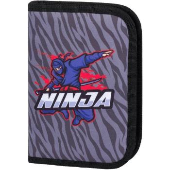 BAAGL CLASSIC CASE NINJA Školní penál, tmavě šedá, velikost