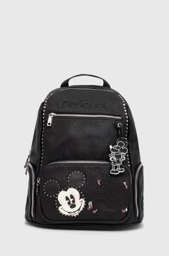 Batoh Desigual x Disney MICKEY ROCK CHESTER černá barva, velký, s aplikací, 24SAKP17