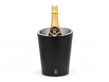 Chladič na šampaňské Leopold Vienna černý dvojstěnný